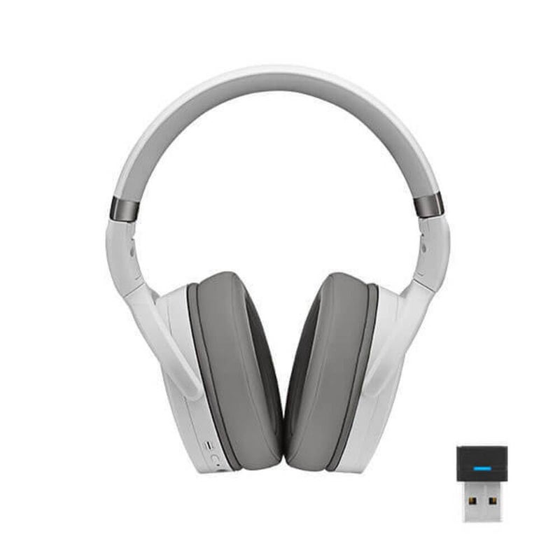 EPOS | SENNHEISER Adapt 360 White (1000210) - Dual-Sided, Dual-Connectivity, Wireless, Bluetooth, ANC Over-Ear Headset | for Mobile Phone & Softphone | Teams Certified - Image 1